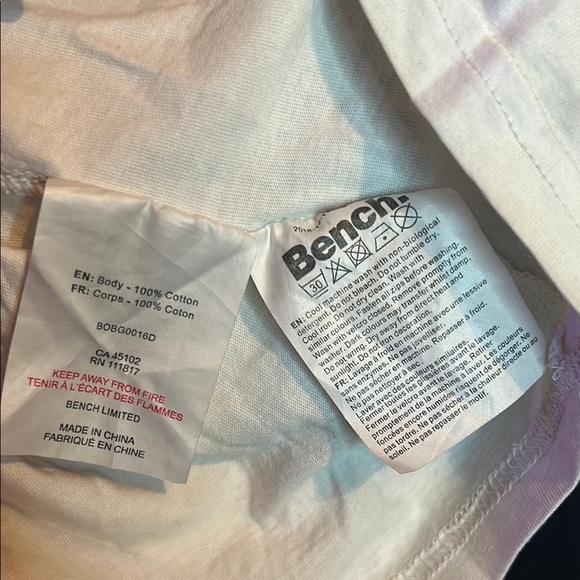 Bench Black and White Long Sleeve Tees - Picture 10 of 10